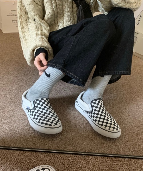 almo（アルモ）の「【emaan】ワイドレッグパンツ（スラックス・レディース・ブラック/ホワイト・FREE）」の15枚目の写真