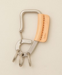 NANO universe | CARABINER KEY RING COW LEATHER(キーケース/キーアクセサリー)
