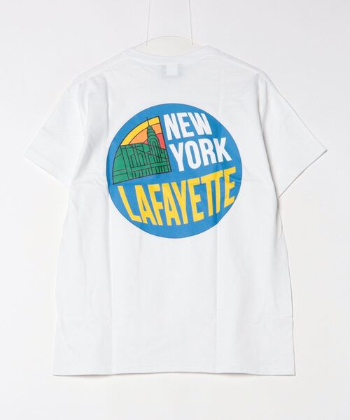 LFYT（エルエフワイティー）の「LFYT ラファイエット [Lafayette] - プリント Tシャツ [LOTTERY TEE] LS240118（Tシャツ/カットソー・メンズ・ブラック/ホワイト/ライトブルー・L/XL/XXL/M/S）」の14枚目の写真