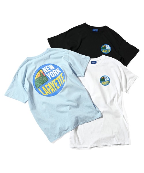 LFYT（エルエフワイティー）の「LFYT ラファイエット [Lafayette] - プリント Tシャツ [LOTTERY TEE] LS240118（Tシャツ/カットソー・メンズ・ブラック/ホワイト/ライトブルー・L/XL/XXL/M/S）」の7枚目の写真