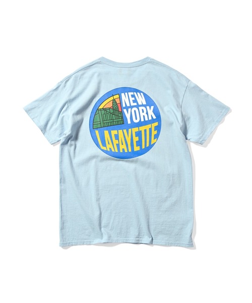 LFYT（エルエフワイティー）の「LFYT ラファイエット [Lafayette] - プリント Tシャツ [LOTTERY TEE] LS240118（Tシャツ/カットソー・メンズ・ブラック/ホワイト/ライトブルー・L/XL/XXL/M/S）」の12枚目の写真