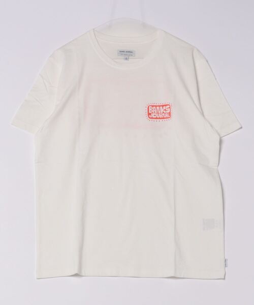 【セール】DESIGN TEE/BANKS(バンクス)アメカジ風ブランドロゴバックプリント半袖Tシャツ（Tシャツ/カットソー）｜BANKS（バンクス）