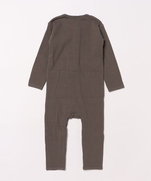 【セール】◆Quincy Mae◆RIBBED BABY JUMPSUIT | CHARCOAL（その他ベビー用品）｜IO（イオ）（イオ）