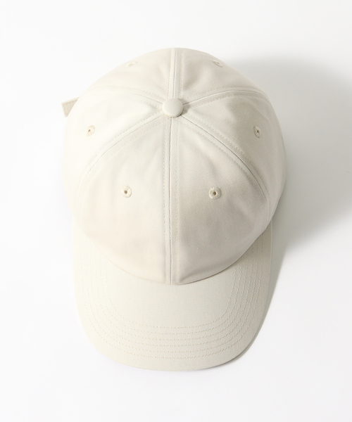 KIJIMA TAKAYUKI(キジマ タカユキ)の「KIJIMA TAKAYUKI (キジマ タカユキ) COTTON CHINO 6PANEL CAP #E-008B(ハット・メンズ・ナチュラル/ブラック/キャメル・FREE)」の7枚目の写真