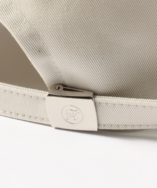 KIJIMA TAKAYUKI(キジマ タカユキ)の「KIJIMA TAKAYUKI (キジマ タカユキ) COTTON CHINO 6PANEL CAP #E-008B(ハット・メンズ・ナチュラル/ブラック/キャメル・FREE)」の10枚目の写真