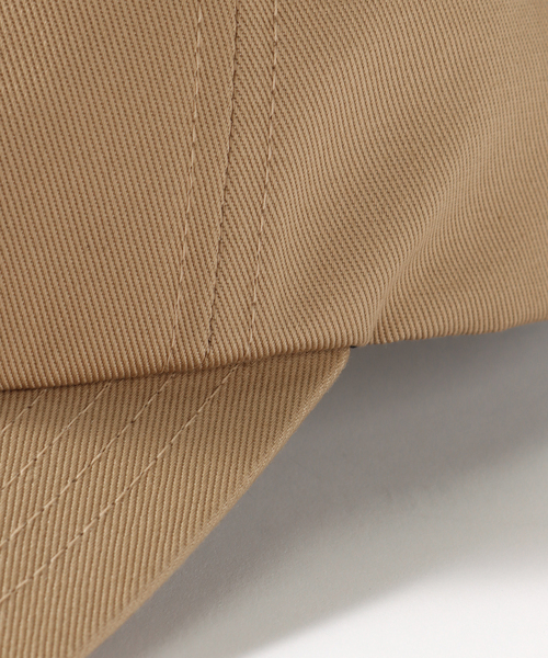 KIJIMA TAKAYUKI(キジマ タカユキ)の「KIJIMA TAKAYUKI (キジマ タカユキ) COTTON CHINO 6PANEL CAP #E-008B(ハット・メンズ・ナチュラル/ブラック/キャメル・FREE)」の14枚目の写真