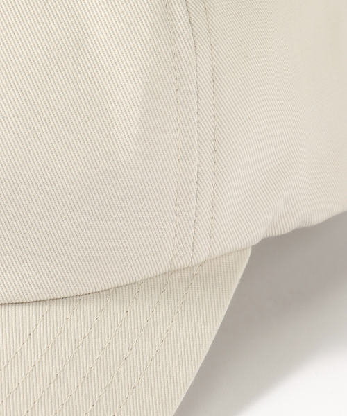 KIJIMA TAKAYUKI(キジマ タカユキ)の「KIJIMA TAKAYUKI (キジマ タカユキ) COTTON CHINO 6PANEL CAP #E-008B(ハット・メンズ・ナチュラル/ブラック/キャメル・FREE)」の15枚目の写真