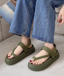 トングサンダル 厚底 ビーチサンダル 夏