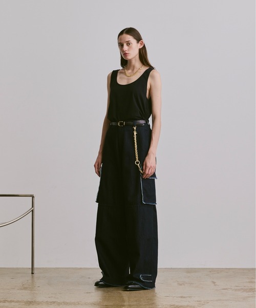 soerte（ソエルテ）の「sleeveless cut and sewn (plain)/ノースリーブカットソー（プレーン）（タンクトップ・メンズ・ブラック/グレー/ホワイト・3/2/1）」の21枚目の写真