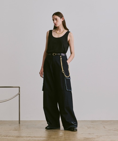 soerte（ソエルテ）の「sleeveless cut and sewn (plain)/ノースリーブカットソー（プレーン）（タンクトップ・メンズ・ブラック/グレー/ホワイト・3/2/1）」の22枚目の写真