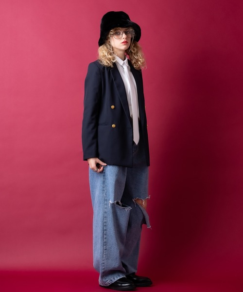 an meets zakka（アンミツザッカ）の「an meets zakka ラウンドメガネ（メガネ・レディース・ゴールド/シルバー/ブラック/ブラウン/アンティークゴールド・ONE SIZE/ONESIZE）」の7枚目の写真