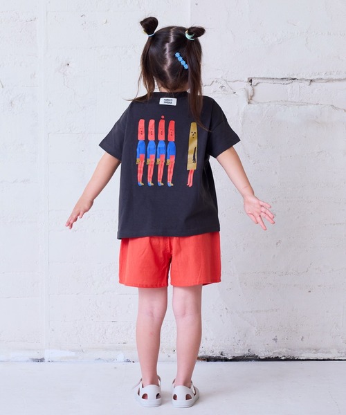 HOGAN RANCH WEAR(ホーガンランチウエア)の「ポケットひょっこりTシャツ(kids/XS~LL)(Tシャツ/カットソー・キッズ・レッド/ブラック/オフホワイト・LL/L/M/S/XS)」の8枚目の写真