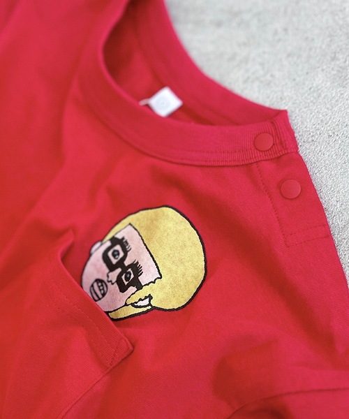 HOGAN RANCH WEAR(ホーガンランチウエア)の「ポケットひょっこりTシャツ(kids/XS~LL)(Tシャツ/カットソー・キッズ・レッド/ブラック/オフホワイト・LL/L/M/S/XS)」の18枚目の写真