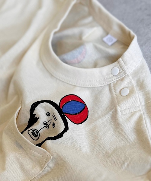 HOGAN RANCH WEAR(ホーガンランチウエア)の「ポケットひょっこりTシャツ(kids/XS~LL)(Tシャツ/カットソー・キッズ・レッド/ブラック/オフホワイト・LL/L/M/S/XS)」の21枚目の写真