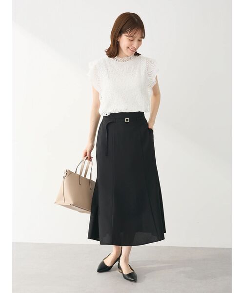 Petit fleur(プチフルール)の「・Petit Fleur フレンチレーシ-ブラウス(シャツ/ブラウス・レディース・グリーン系その他2/ピンク/ブラック/チャコールグレー/オフホワイト・FREE)」の21枚目の写真