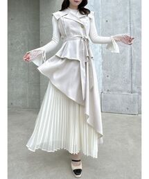 dazzlin | アシメプリーツトレンチワンピース(ワンピース)