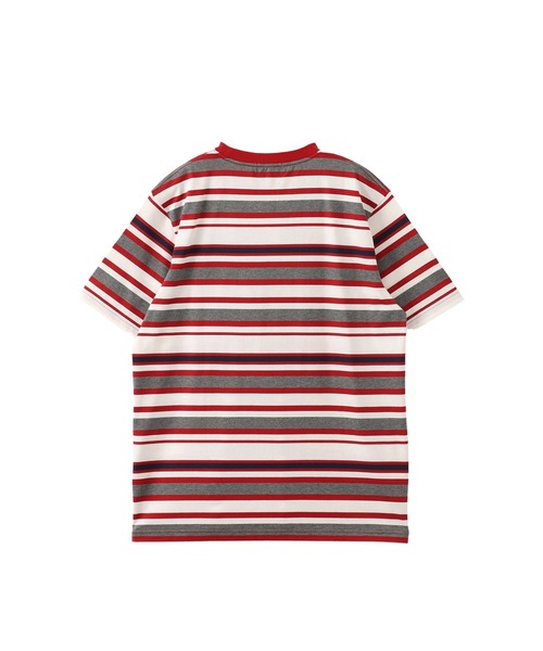 McGREGOR(マックレガー)の「トップマルチボーダーT(Tシャツ/カットソー・メンズ・アイボリー/レッド/ネイビー・LL/L/M)」の9枚目の写真