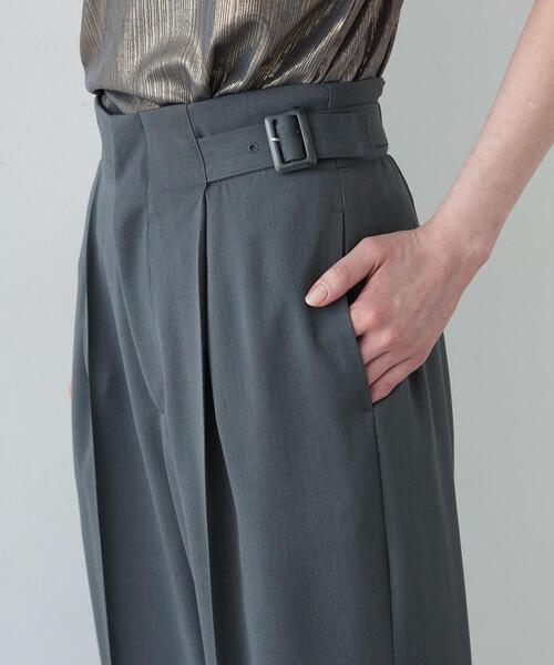 GALLEST（ギャレスト）の「◆梳毛ライクワイドパンツ（その他パンツ・レディース・ブラック/ダークグレー・38/36）」の13枚目の写真