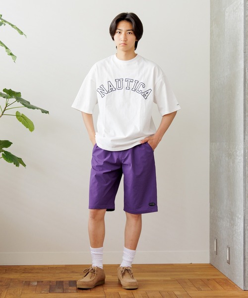 GLAZOS(グラソス)の「【大人向けサイズあり】【接触冷感】【速乾】【耐塩素】クールラフ・ナイロンストレッチ・イージーハーフパンツ(その他パンツ・キッズ・マルチ/ブラック/パープル/カーキ・170cm/160cm/150cm/140cm)」の20枚目の写真
