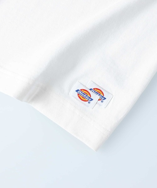 Dickies(ディッキーズ)の「Dickies(ディッキーズ)オーバルロゴTシャツ(Tシャツ/カットソー・メンズ・ブラック/ホワイト/ブルー・L/XL/M)」の12枚目の写真