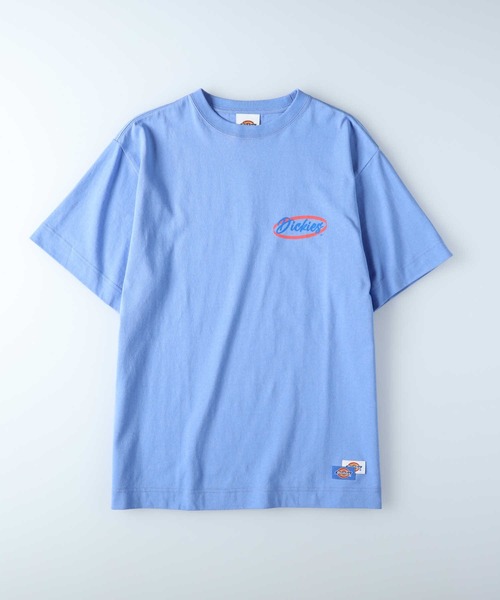 Dickies(ディッキーズ)の「Dickies(ディッキーズ)オーバルロゴTシャツ(Tシャツ/カットソー・メンズ・ブラック/ホワイト/ブルー・L/XL/M)」の4枚目の写真
