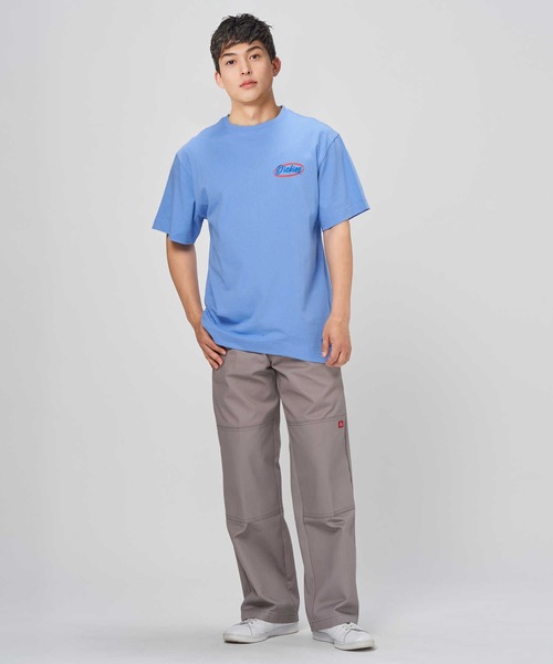 Dickies(ディッキーズ)の「Dickies(ディッキーズ)オーバルロゴTシャツ(Tシャツ/カットソー・メンズ・ブラック/ホワイト/ブルー・L/XL/M)」の6枚目の写真