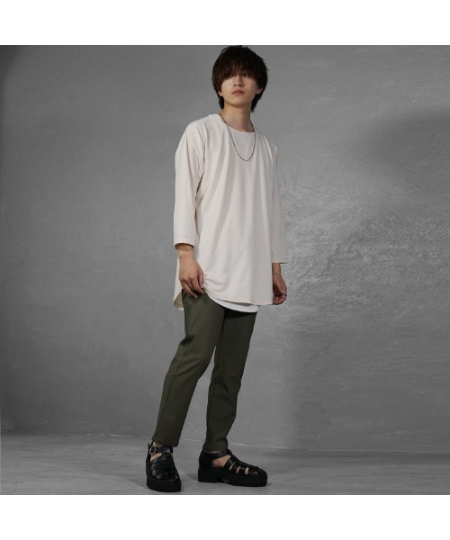 MinoriTY（マイノリティ）の「【MinoriTY】接触冷感スーパーストレッチテーパードパンツ スキニーパンツ メンズ タイトシルエット 夏服（その他パンツ・メンズ・カーキ/ブラック/ベージュ/ネイビー・M/L/XL）」の8枚目の写真