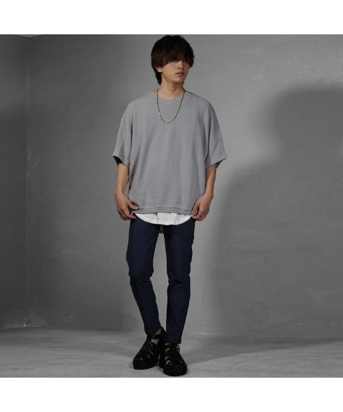 MinoriTY（マイノリティ）の「【MinoriTY】接触冷感スーパーストレッチテーパードパンツ スキニーパンツ メンズ タイトシルエット 夏服（その他パンツ・メンズ・カーキ/ブラック/ベージュ/ネイビー・M/L/XL）」の6枚目の写真