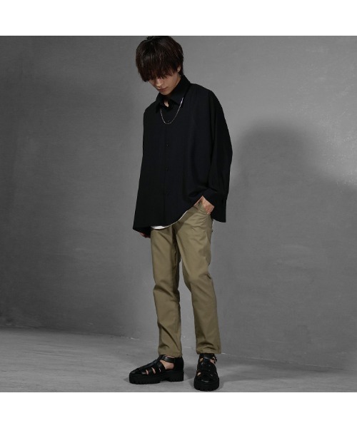 MinoriTY（マイノリティ）の「【MinoriTY】接触冷感スーパーストレッチテーパードパンツ スキニーパンツ メンズ タイトシルエット 夏服（その他パンツ・メンズ・カーキ/ブラック/ベージュ/ネイビー・M/L/XL）」の12枚目の写真