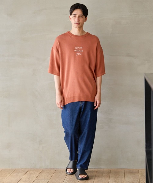 LAKOLE（ラコレ）の「イージーワイドデニムパンツ / 128624（デニムパンツ・メンズ・ブラック/サックスブルー/グレー/ネイビー・SMALL/LARGE/MEDIUM）」の7枚目の写真