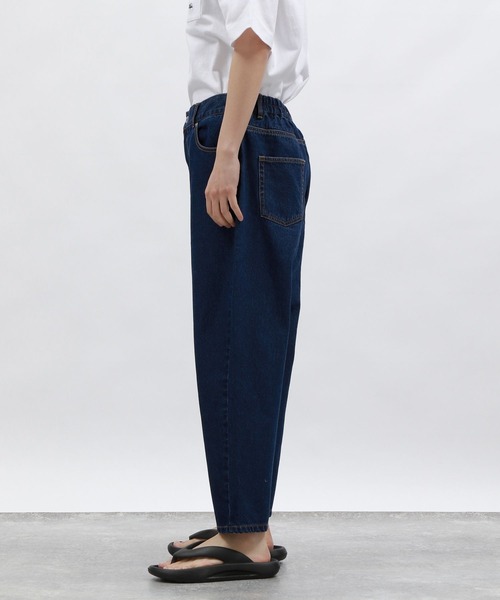 LAKOLE（ラコレ）の「イージーワイドデニムパンツ / 128624（デニムパンツ・メンズ・ブラック/サックスブルー/グレー/ネイビー・SMALL/LARGE/MEDIUM）」の21枚目の写真