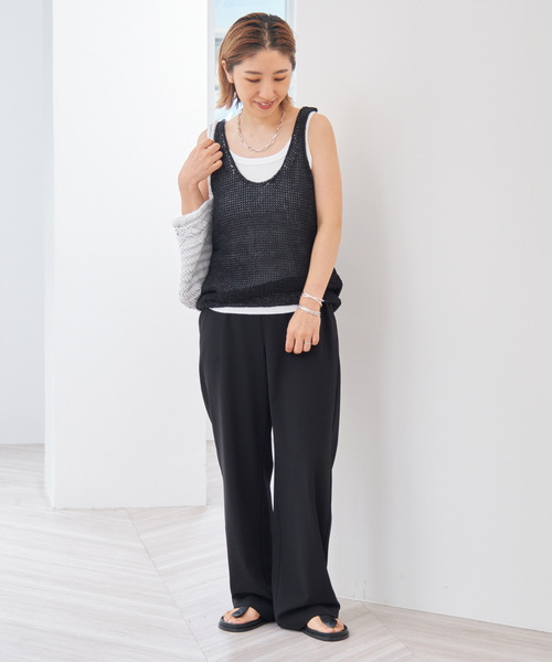 plage（プラージュ）の「《追加》CRAFT タンク（タンクトップ・レディース・ブラック・FREE）」の2枚目の写真