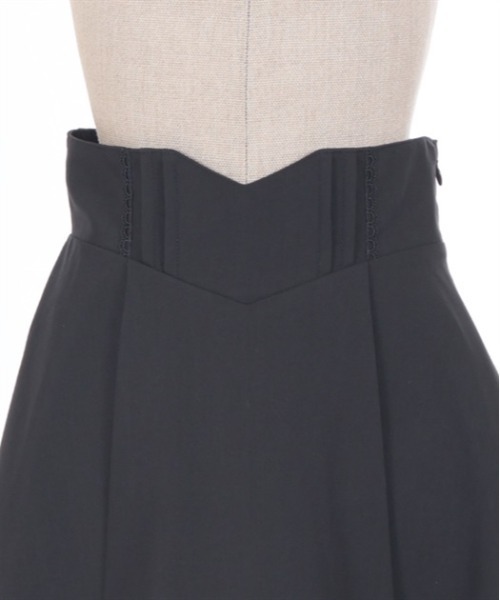 【セール】フリルデザインタックスカート（スカート）｜axes femme POETIQUE（アクシーズファムポエティック）