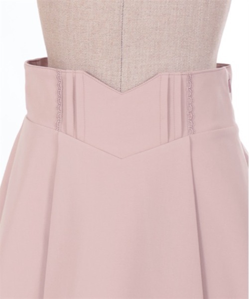 【セール】フリルデザインタックスカート（スカート）｜axes femme POETIQUE（アクシーズファムポエティック）