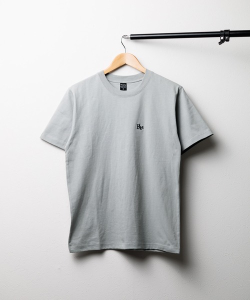 NO WAY(ノーウェイ)の「/ミドルウェイト/刺繍ショートスリーブ コットンTシャツ(Tシャツ/カットソー・レディース・ブラック/ホワイト/セージグリーン・MEDIUM/LARGE)」の1枚目の写真