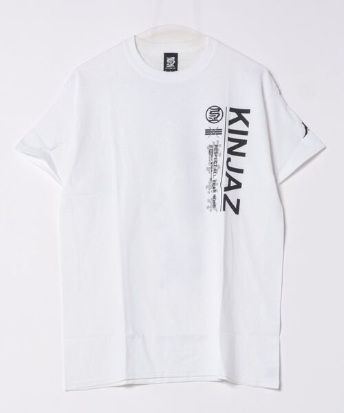 NO WAY(ノーウェイ)の「/KINJAZ/Graphic T(Tシャツ/カットソー・メンズ・ホワイト/ブラック・MEDIUM/LARGE)」の2枚目の写真