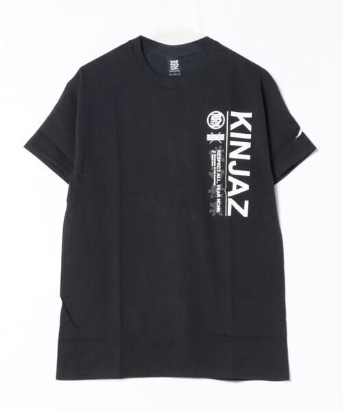 NO WAY(ノーウェイ)の「/KINJAZ/Graphic T(Tシャツ/カットソー・メンズ・ホワイト/ブラック・MEDIUM/LARGE)」の1枚目の写真