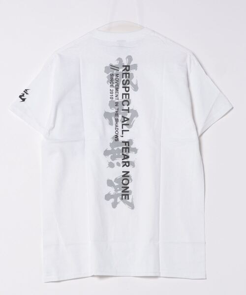 NO WAY(ノーウェイ)の「/KINJAZ/Graphic T(Tシャツ/カットソー・メンズ・ホワイト/ブラック・MEDIUM/LARGE)」の4枚目の写真