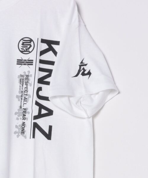 NO WAY(ノーウェイ)の「/KINJAZ/Graphic T(Tシャツ/カットソー・メンズ・ホワイト/ブラック・MEDIUM/LARGE)」の3枚目の写真