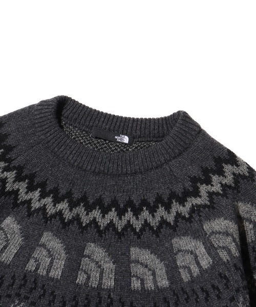 THE NORTH FACE(ザノースフェイス)の「THE NORTH FACE Half Dome Nordic Sweater / ザ・ノース・フェイス ハーフ ドーム ノルディック セーター(ニット/セーター・メンズ・オフホワイト/ネイビー/チャコール・M/L/XL)」の10枚目の写真