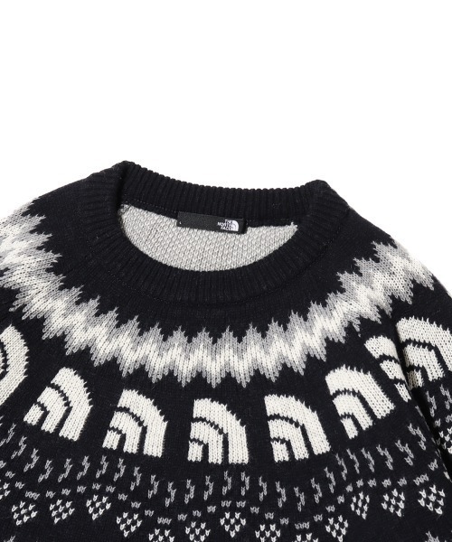 THE NORTH FACE(ザノースフェイス)の「THE NORTH FACE Half Dome Nordic Sweater / ザ・ノース・フェイス ハーフ ドーム ノルディック セーター(ニット/セーター・メンズ・オフホワイト/ネイビー/チャコール・M/L/XL)」の14枚目の写真