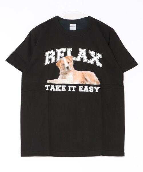 Revo.(レボ)の「spiritoso スピリトーゾ RELAX シートプリントTシャツ(Tシャツ/カットソー・レディース・ブラック/ホワイト/オートミール・L/M)」の15枚目の写真