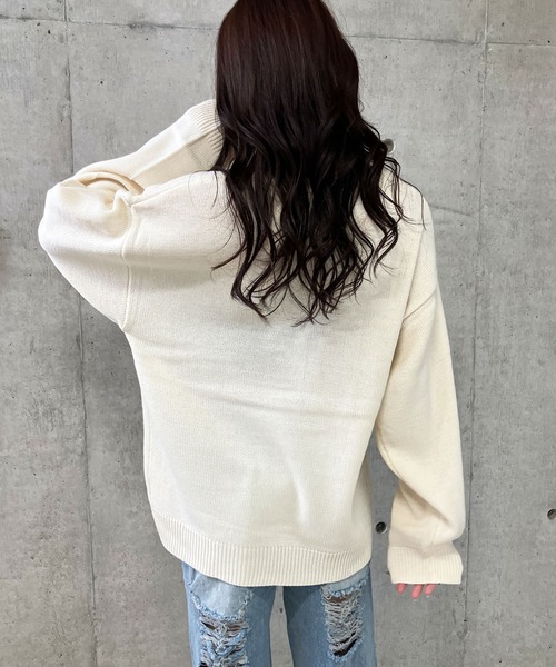 【セール】BETTY BOOPドットリボンジャガードニット（ニット/セーター）｜GLAMOROUS JANE（グラマラスジェーン） pattayablatt.com