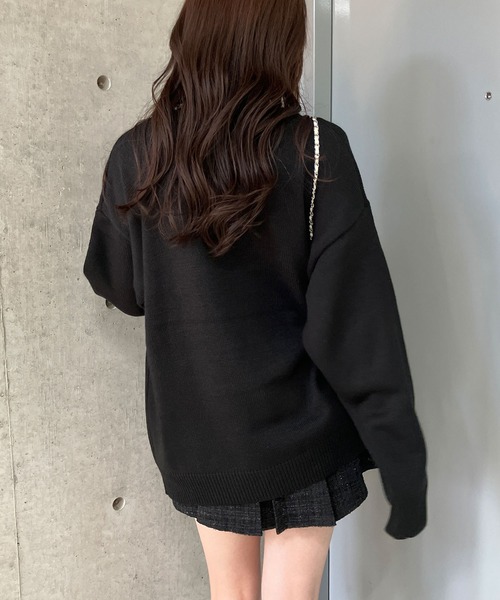 【セール】BETTY BOOPドットリボンジャガードニット（ニット/セーター）｜GLAMOROUS JANE（グラマラスジェーン） pattayablatt.com