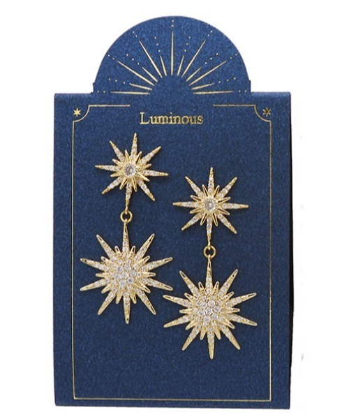 Zoule(ゾーラ)の「Zoule ゾーラ:Luminousシリーズ luminous ピアス(ピアス(両耳用)・レディース・シルバー/ゴールド・FREE)」の7枚目の写真