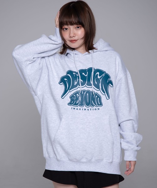mahagrid/マハグリッド』BEYOND HOODIE/ビヨンドデザイン プルオーバー