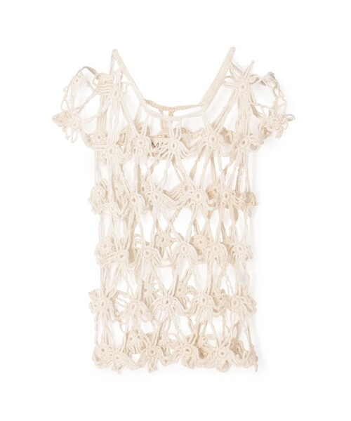 【セール】MAYDI handcrochetflower ニットベスト（ベスト）｜TOMORROWLAND（トゥモローランド）