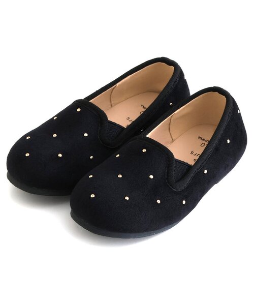 apres les cours（アプレレクール）の「リベットオペラシューズ（パンプス・キッズ・ベージュ/ブラック・19/18/17/16/15 ）」の8枚目の写真