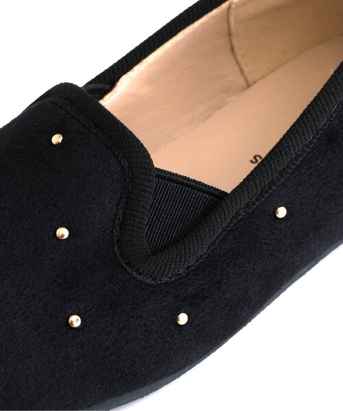 apres les cours（アプレレクール）の「リベットオペラシューズ（パンプス・キッズ・ベージュ/ブラック・19/18/17/16/15 ）」の12枚目の写真