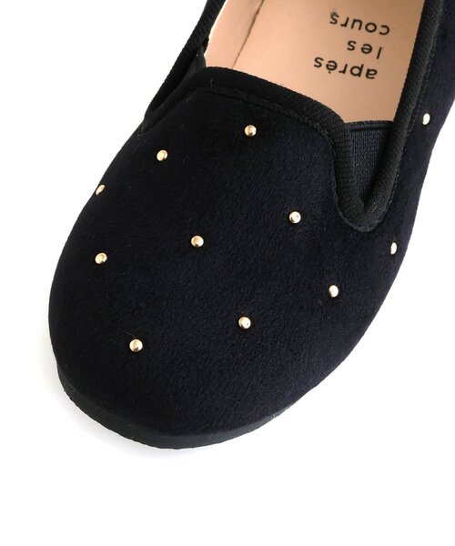 apres les cours（アプレレクール）の「リベットオペラシューズ（パンプス・キッズ・ベージュ/ブラック・19/18/17/16/15 ）」の13枚目の写真